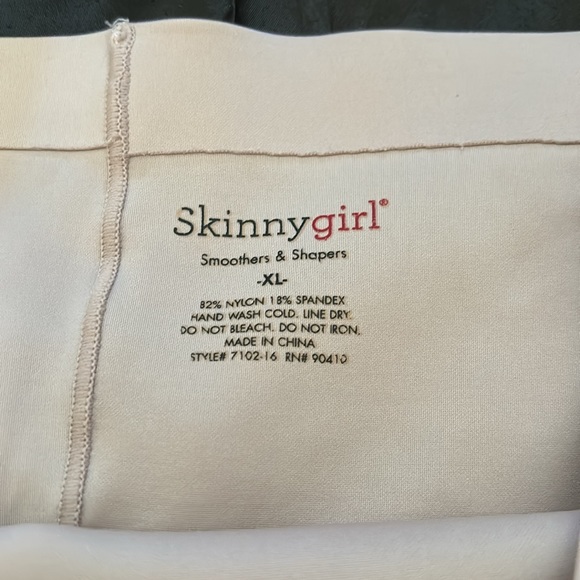 NWOT Skinny girl, shaper color, beige, extra large - Picture 2 of 3